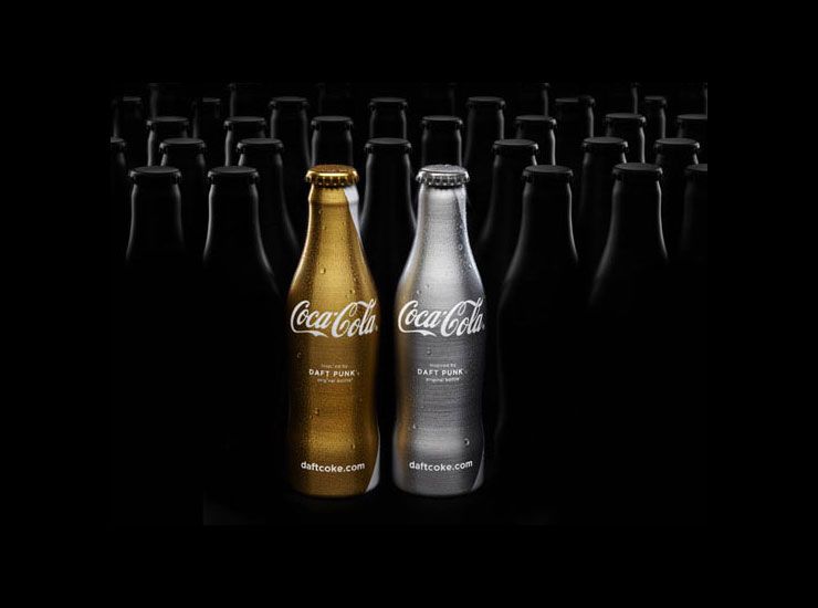 Coca Cola má Daft Punk obaly