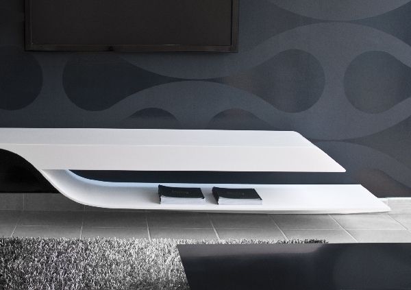 Zapomeňte na hmotné obývací stěny- zkuste design Bodu tání