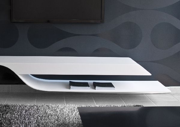 Zapomeňte na hmotné obývací stěny- zkuste design Bodu tání