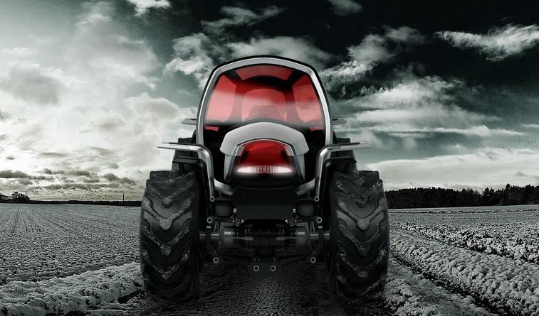 Český návrh traktoru NOVO víří vody automobilového designu