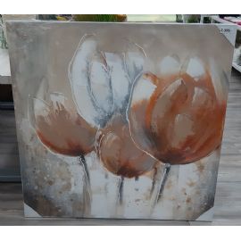 Obraz Stardeco květy tulipánů 100x100 cm