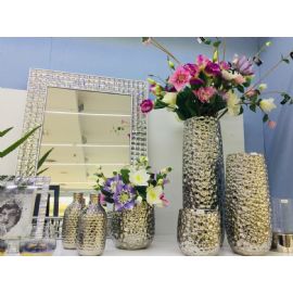 Umělá květina Sia Home Fashion Lisianthus bílý kytice 50cm