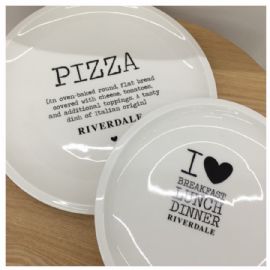 Keramický talíř na pizzu Riverdale 30cm