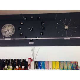 Nástěnné hodiny Kare Design Balls chrom stříbrné 60x60x6 cm