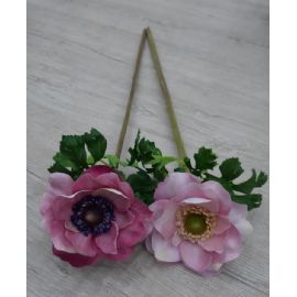 Umělá květina Sia Home Fashion Sasanka 3 druhy (cena za ks) 43 cm