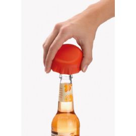 Plastový otvírák na láhve od piva Koziol Floop bílý 8cm