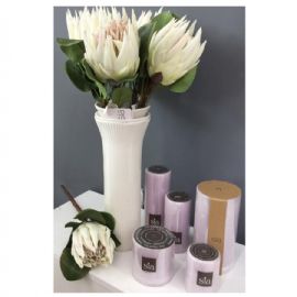 Keramická váza Sia Home Fashion béžová RUST 40x10 cm