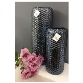 Váza Sia Home Fashion perleťová modrá DUCKY 60x21 cm