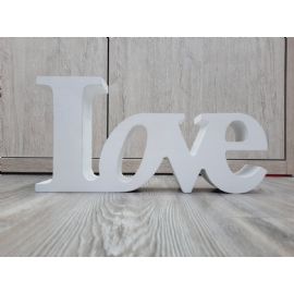 Dekorační nápis Riverdale "Love" 17,5x35x5cm