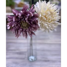 Umělá květina Silk-ka Jiřina Stem Mauve 56 cm