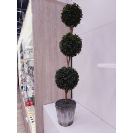 Umělá květina Sia Home Fashion Buxus v květináči 93cm zelený