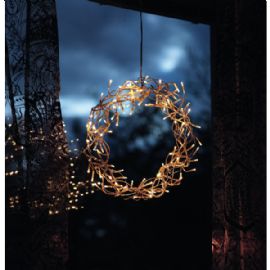 Vánoční světelná dekorace Star Trading LED-věnec