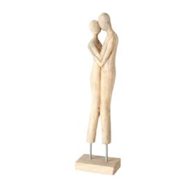 Dekorace sochy Valtina Boltze, mango dřevo 56x18x9 cm