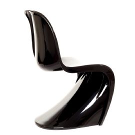 Židle celoplastová SPS - černá
