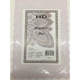 Set prostírání HD Collection krajka PVC růžové 4ks/bal. 45x30cm