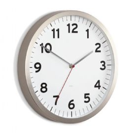 Nástěnné hodiny Umbra Anytime kov, sklo průměr 32 cm