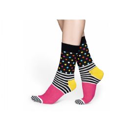 Barevné ponožky Happy Socks se vzorem Stripe Dot - S-M (36-40)