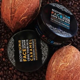 Kávový peeling BODYBE Scrub Choco-Coconut 200 g