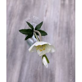 Umělá květina GASPER, 44 cm, bílá