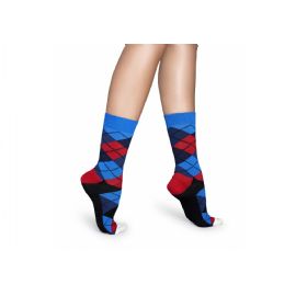 Ponožky Happy Socks s barevnými vzory, vzor Argyle Sock, M-L 41-46