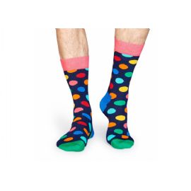 Ponožky Happy Socks s barevnými puntíky, vzor Big Dot Sock, M-L (41-46)