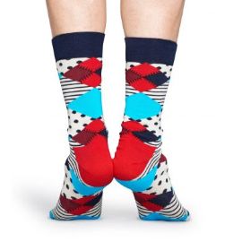 Barevné ponožky Happy Socks se vzorem Multi Anniversary Sock, M-L (41-46)
