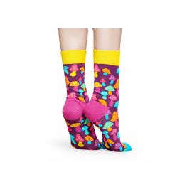 Barevné ponožky Happy Socks se vzorem Shrooms Anniversary Sock, S-M (36-40)