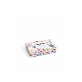 Dárková sada 3 ks ponožek Happy Socks pro maminku, vzor I Love You Mom Gift Box, S-M (36-40)
