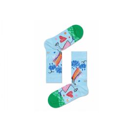 Dárková sada 3 ks ponožek Happy Socks pro maminku, vzor I Love You Mom Gift Box, S-M (36-40)