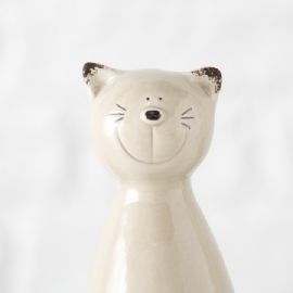 Dekorační soška kočka Hupsi Boltze, porcelán, 2 druhy, 17x6 cm (cena za ks)