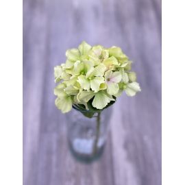 Umělá květina Gasper hortenzie mini zelená 33cm