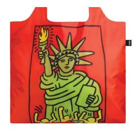 Nákupní taška LOQI Museum, Haring - New York 50x42cm