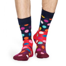 Pánské ponožky Happy Socks Big Dot Block Sock M-L (41-46)