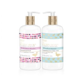 Tekuté mýdlo + Mléko na ruce Baylis & Harding  –  Lesní zvonek a květinová louka, 2x300ml