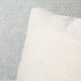 Luxusní polštář Boltze, krémový, 45x45 cm