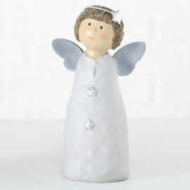 Vánoční dekorace anděl Naomya Boltze, výška 20 cm, polyresin (cena za ks)