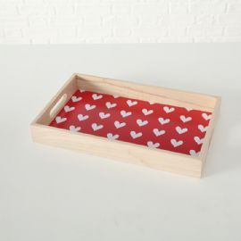 Dřevěný servírovací podnos Lola Boltze, 30x18 cm (cena za ks)