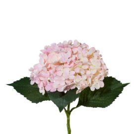 Umělá květina hortenzie Gasper, výška 53 cm, růžová