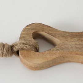 Dřevěné prkénko Lela Boltze, délka 39 cm, šířka 25 cm, výška 2 cm, mango