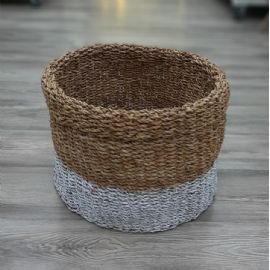 Koš z mořské trávy Boltze, výška 29cm, průměr 40cm