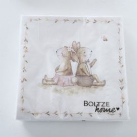 Papírové ubrousky Boltze zajíc Cute, 20 ks v balení (cena za balení), 3 druhy