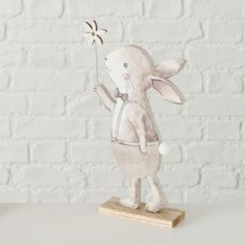 Dekorační zajíc Cute 25cm, 2 druhy (cena za ks)