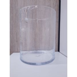 Skleněná váza Gasper Bubble 22x26.5cm, čirá