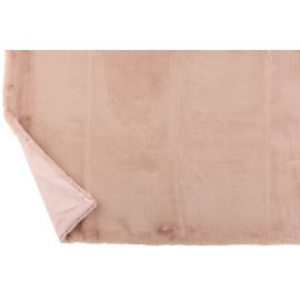 Luxusní plyšová deka Cutie 180x130x3cm, světle růžová, polyester