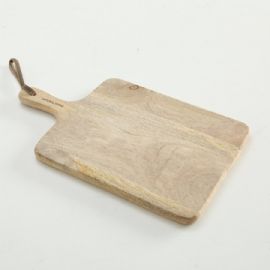 Dřevěné prkénko Morne M délka 37x20 cm (26 cm bez rukojetě), výška 2 cm