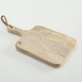 Dřevěné prkénko Morne L délka 42x25 cm (31 cm bez rukojetě), výška 2 cm