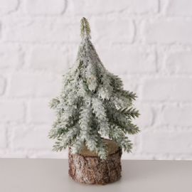 Vánoční dekorace stromeček Senja, výška 15cm, šířka 8cm, 3 druhy (cena za ks)