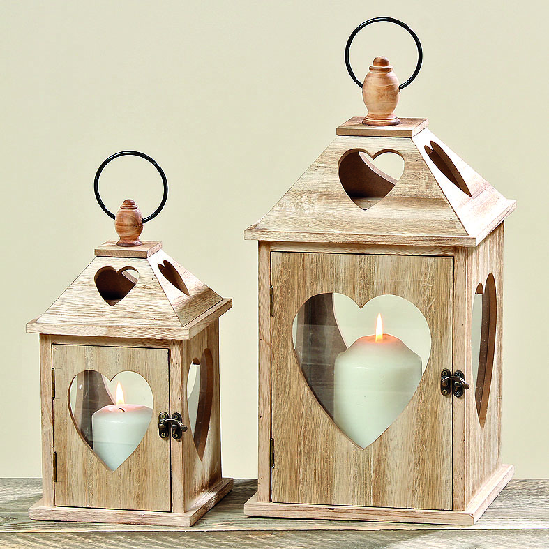 Boltze Lot De 2 Lanternes D'Intérieur Greg - Bougeoir & Chandelier